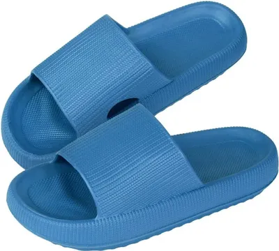 Produktbild von Herren Damen Badeschuhe Badeschlappen Slippers Sommer Streifen Hausschuhe Home Slippers 36/37