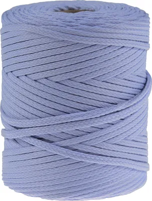 Produktbild von Polyester-Schnur 100m Kordel 4mm, PES Kordel Flechtschnur, Polyesterkordel, Farbe:pastellviolett
