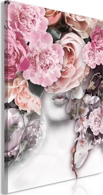 Produktbild von Vliesstoff Leinwandbild - Give Me Kiss (1 Part) Vertical 80x120 cm Menschen b-C-0603-b-a