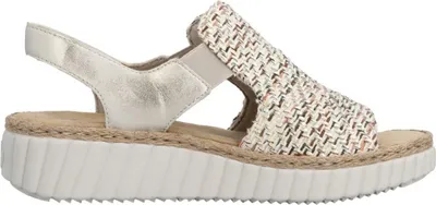 Produktbild von Rieker Sandalen Plat  Sandalen Plat - Beige - Maat 43