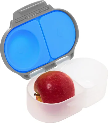 Produktbild von B.box Snackbox klein grau blau