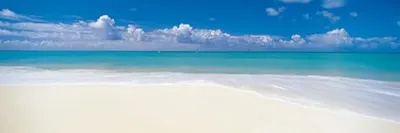 Productafbeelding van Fotobehang Deserted Beach 368 x 127 cm