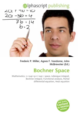 Produktbild von Bochner Space