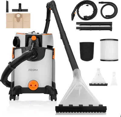 Produktbild von Zeegma Zonder Wash 1400W Teppich- & Polsterwaschsauger mit HEPA-Filter