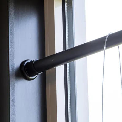 Produktbild von Esschert Design Teleskopstange S Schwarz 1,16 Meter & 35 kg Tragfähigkeit