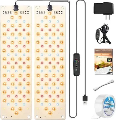 Obrázek produktu pro Rostlinná lampa 158 s plným spektrem světla a časovačem, 10 úrovní jasu