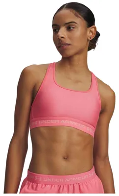 Produktbild von Under Armour Crossback Sport-bh Mittlerer Halt Rosa S Frau Rosa S