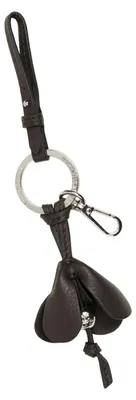 Produktbild von Marc O'Polo Leder Schlüsselanhänger Juli Leather Keyring Burnt Coffee dunkelbraun