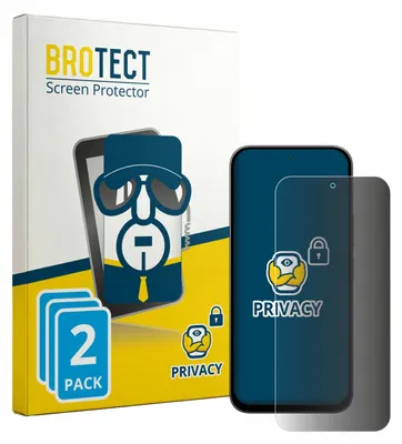 Produktbild von 2x BROTECT Sichtschutzfolie für Xiaomi Redmi 17 Anti-Spy Privacy Sichtschutz Blickschutz Folie Blaulicht-Schutz