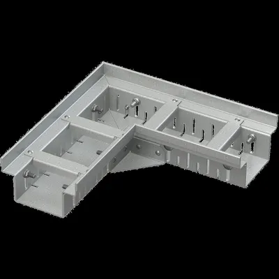 Imagen del producto de Alcadrain, canalón de desagüe rectangular, 100 mm, ajustable, galvanizado