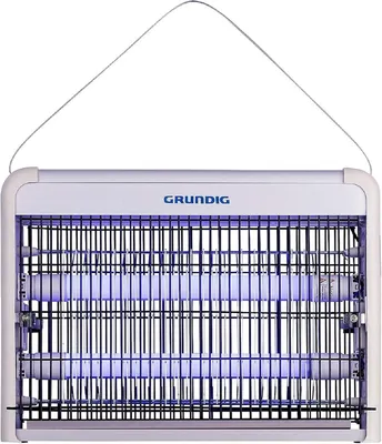 Produktbild von Grundig UV Fliegenfalle Insektenvernichter Elektrisch 8 Watt - LED, Räume bis 20 m², Elektrischer Insektenentferner, Indoor & Outdoor, Fliegen Falle