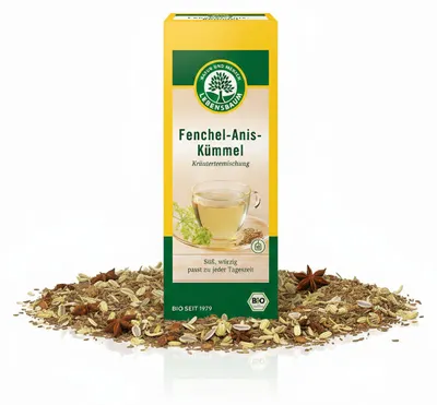 Immagine prodotto di Miscela di tisane - finocchio-anice-caraway 20 bustine 50g