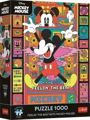 Obrázek produktu pro Puzzle 1000 Disney: Cítíš rytmus s Mikim? TREFL
