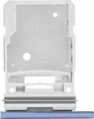 Imagen del producto de Clappio, soporte para tarjetas SIM compatible con Galaxy S20 FE Dual Nano SIM, color azul