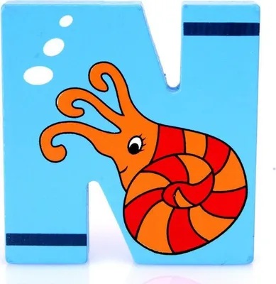 Obrázok produktu pre Orange Tree Toys Drevená písmenka - N 5067064327295