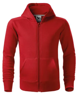 Produktbild von Malfini - Hoodie mit durchgehendem Reißverschluss für Kinder PP9691 (122) (Rot)