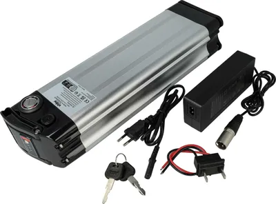 Produktbild von vhbw Sattelrohrakku Akku kompatibel mit Elektrofahrrad mit Sattelrohr-Akkusystem - Inkl. Ladegerät (12 Ah, 36 V, Li-Ion, inkl. Ladegerät)