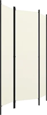 Produktbild von Möbel 3-tlg. Raumteiler Paravent Elegantes Design - Trennwand/Sichtschutz - Weiß 150x180 cm Top8243337