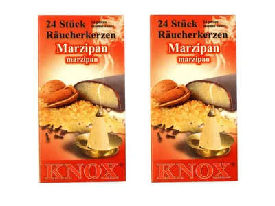Obrázek produktu pro KNOX - Sada 2 vonných kuželek velikosti M - marcipánové