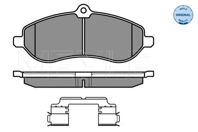 Produktbild von MEYLE 025 245 9518/W Bremsbeläge Vorne für CITROËN JUMPY Kasten für FIAT Scudo (270, 272) Scudo Kastenwagen (270, 272) passend für PEUGEOT