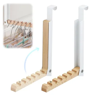 Productafbeelding van Vouwbare Deurhaken met 6 Haken voor Kleding en Accessoires
