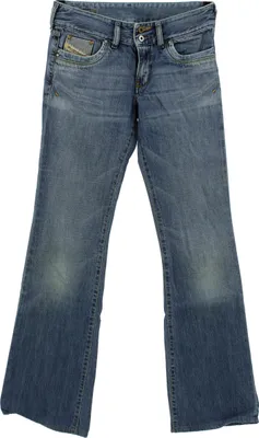 Produktbild von #6878 Diesel, Ronhar, Damen Jeans Hose, Denim ohne Stretch, blue, W 28 L 32