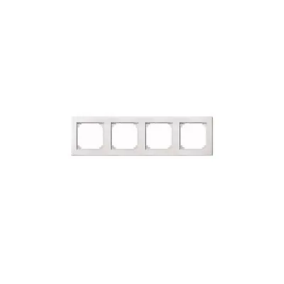 Image de Merten 484419 Cadre M-SMART, quadruple, blanc polaire
