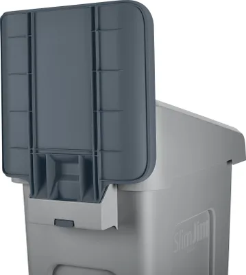 Produktbild von Rubbermaid - Panel Slim Jim Rs für Etikett Gray | 1 Stück