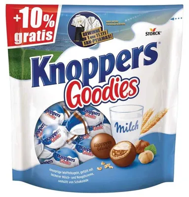 Produktbild von Knoppers Goodies 180g + 10% gratis