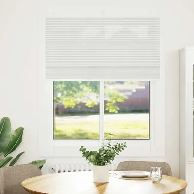 Produktbild von vidaXL Plissee Hellgrau 105x150 cm Stoffbreite 104,4 cm Polyester