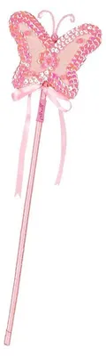 Produktbild von Souza 104717, Karnevalskostüm-Zauberstab, Kind, Mädchen, Drinnen/Draußen, Butterfly, Pink