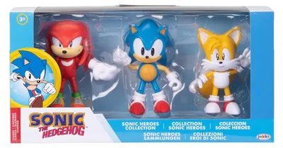 Productafbeelding van Jakks Pacific Sonic, klassiek Sonic The Hedgehog-figuur, 10 cm, meerkleurig. Meerkleurig, one size
