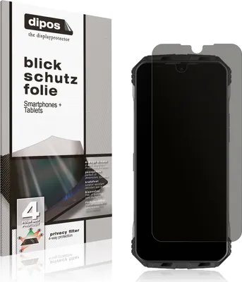 Produktbild von Blickschutzfolie für DOOGEE V Max matt Schutzfolie Folie Display Schutz dipos