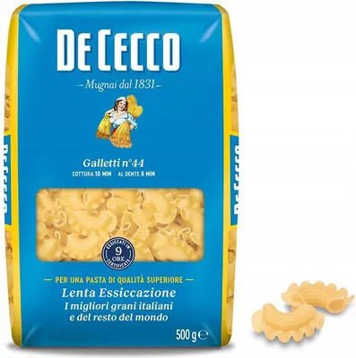 Obrázek produktu pro De Cecco Galletti n.44 500 g italské těstoviny