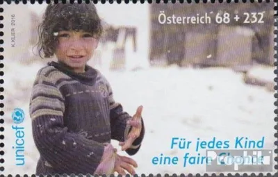 Produktbild von Briefmarken Österreich 2016 Mi 3249 (kompl.Ausg.) gestempelt UNICEF