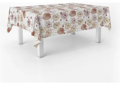 Tischtuch 180x140 cm, lila, wasserdicht, fleckenabweisend, modern