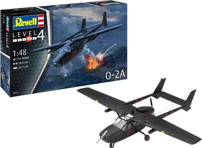 Productafbeelding van Revell O-2A, modelbouwpakket, 171 onderdelen, vanaf 12 jaar