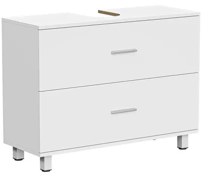 Obrázek produktu pro Podumyvadlová skříňka se dvěma zásuvkami | Barva: bílá | Rozměry: 80 x 30 x 60 cm