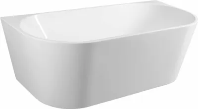 Produktbild von Aqualine TAJO wandstehende Badewanne 180x80cm, weiß