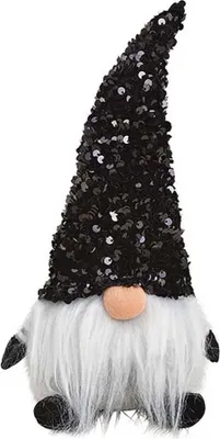 Produktbild von G. Wurm Gnome, Grau, Schwarz, Textil, Weihnachten, 1 Stück(e), 1 Stück(e), 140 mm