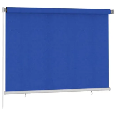 Zdjęcie produktu dla Roleta zewnętrzna vidaXL 200 x 140 cm, niebieska, z HDPE