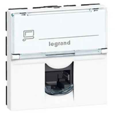 Produktbild von Legrand 076576, RJ-45, 2 Modul(e), STP, 6a, Weiß, 493 g