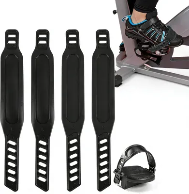 Produktbild von Pedalriemen 2 Paar, 31 cm x 4.2 cm, verstellbar, für Hometrainer