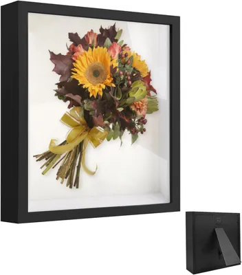 Obrázek produktu pro Rámeček na fotografie ve 3D, rozměry 21 x 30 cm, hloubka 3 cm, s akrylovým sklem, vhodný pro fotografie a medaile