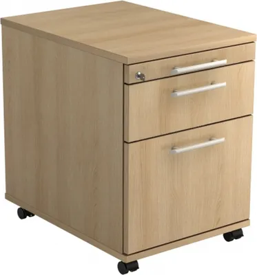 Produktbild von HAMMERBACHER AC20 Rollcontainer eiche 3 Auszüge 42,8 x 58,0 x 59,0 cm