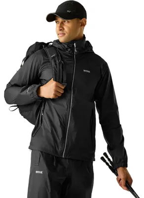 Produktbild von Regatta Herren-Jacke Lyle Iv, wasserdicht, Schwarz, 50 EU