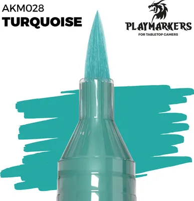 Produktbild von AK Interactive S.L. AK-M028 PLAYMARKER: Turquoise