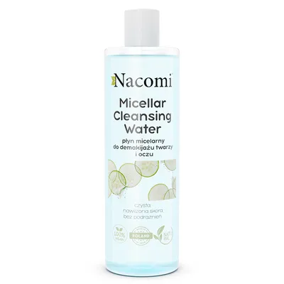 Obrázok produktu pre Nacomi Jemný micelárny odličovač pre tvár a oči, 400ml