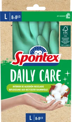 Produktbild von Spontex Haushaltshandschuhe Daily Care  Gr. 8