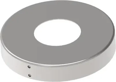Immagine prodotto di Rosone di copertura ∅ 45 mm / ∅ 12,0 mm tondino di riempimento spaccato in acciaio inox tubo di copertura rosone montante ringhiera ringhiera balcone vite di copertura